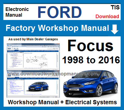 Ford focus Service Repair Workshop Manual